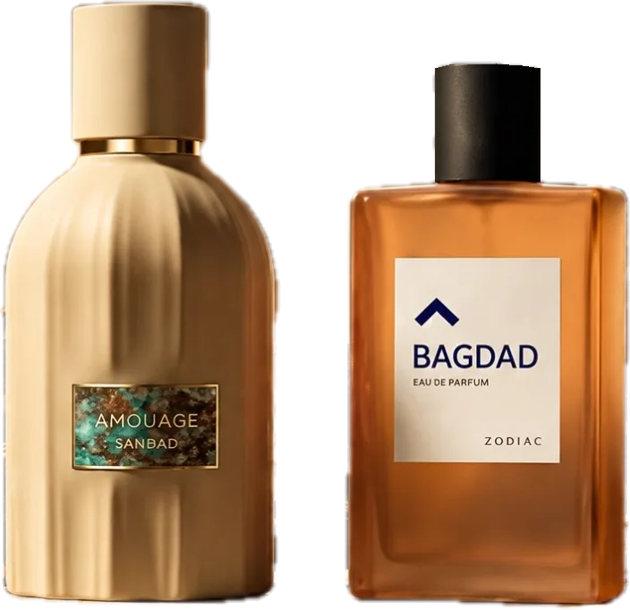 زجاجتا العطر من منشور بغداد