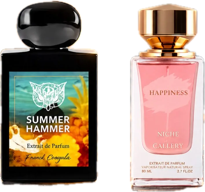 زجاجتا العطر من منشور هاينس