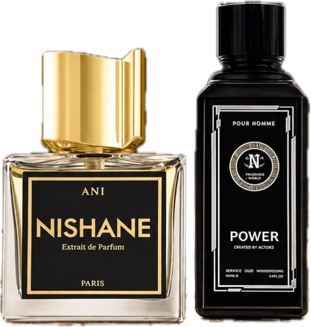 زجاجتا العطر من منشور بور